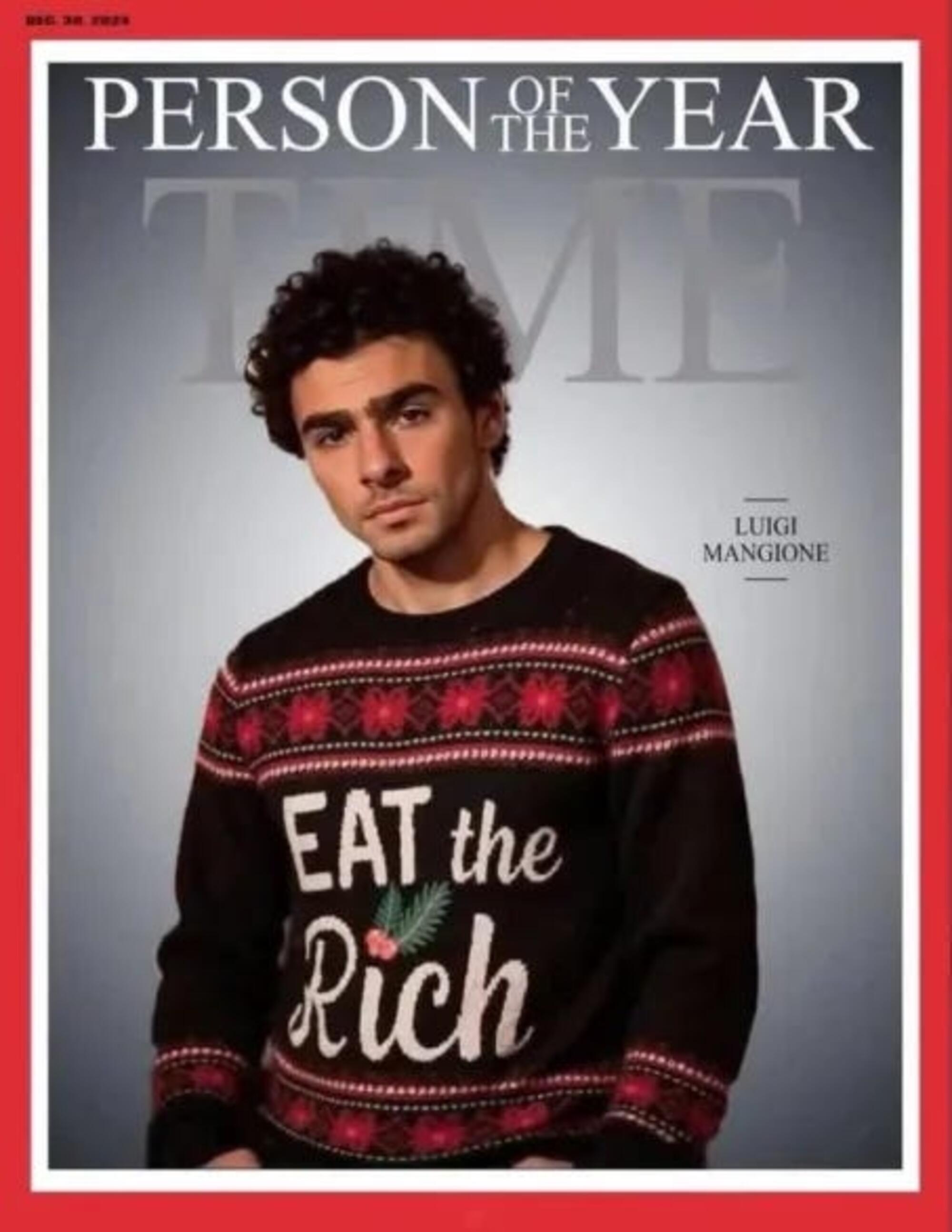 Mangione Eat The Rich meme